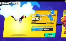 Conta brawl stars ótima para começar desbloqueando kanji.