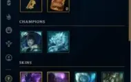 Conta rara com 37 campeões, 38 skins e Kayle Juíza
