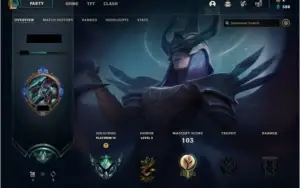 Conta rara com 37 campeões, 38 skins e Kayle Juíza