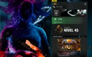 Conta Warzone Com Varias Skins Prestigio 7 Com 2500 Creditos