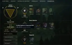 Conta gold 4 - LOL