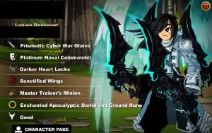 Conta Rara Aqw Endgame Com Nsod E Vários Hardfarms Barato!