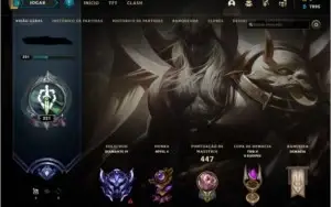 Conta de lol com 164 skin diamante