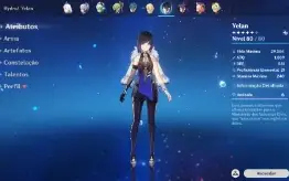 Conta maravilhosa Neuvillete Forte Ayaka  Forte NAhida C1