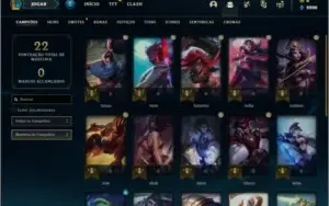 Conta ouro 4 com 23 champs e 1 skin (Sem email verificado)