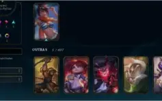CONTA DIAMANTE IV - 40 CAMPEÃO E 7 SKIN