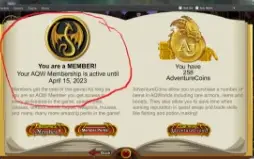 Conta Aqw Lv 100 Com Member E Barata