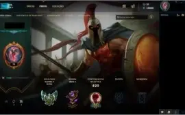Conta League of Legends-Platina-291 skins