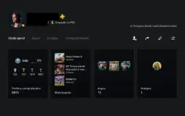 CONTA PLAYSTATION COM 122 PLATINAS! RARA! CRIADA HÁ 10 ANOS!