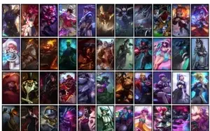 Conta bronze 1 com TODOS os champs e 147 Skins