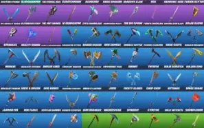 ⭐️FORTNITE⭐️1050 Vbuck⭐️76 skins⭐️Passe atual⭐️Midas⭐️