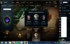 Conta ouro 4 com Riven campeonato