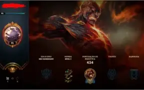 Conta LoL Todos champs + 50 skins + 23k EA