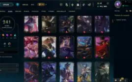conta lol 241 skins full acesso