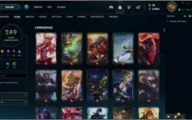Conta LoL lvl 400+
