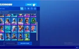 CONTA DO FORTNITE COM ARLEQUINA NINJA E OUTRAS SKINS