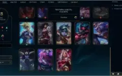 Conta League of Legends, Gold 5, 39 campeões, 28 skins