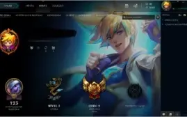 Conta League of Legends, Gold 5, 39 campeões, 28 skins