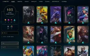 Conta de league of legends