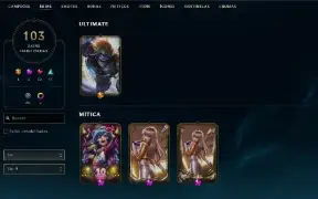 Conta de league of legends