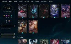 Conta de league of legends