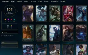 Conta de league of legends