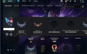 Conta prata 3 com 120 Champs e 86 Skins ( 2 Ultimates )
