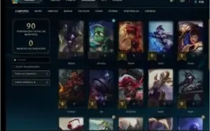 Conta league of legends barata