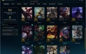Conta league of legends barata