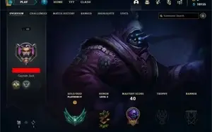 PLATINA, 10k EA, 18 SKINS - LEAGUE OF LEGENDS, LOL, SMURF