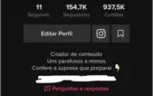 Vendo conta Tiktok