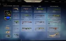 Conta Diamante 1, Varias skins (mais de 500 reais)