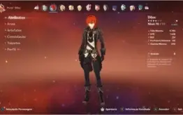 CONTA GENSHIN IMPACT - AR 45 - DILUC | KEQING | GANYU