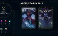 Conta League of Legends |Unranked|Nível 37|