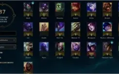 Conta League of Legends |Unranked|Nível 37|