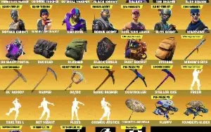 480 Skins+ zumbi rosa+Caveirao roxo+Renegade+Galaxy