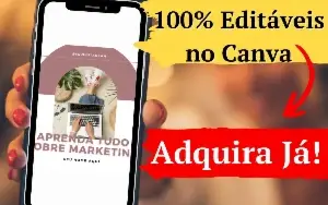 Pack Canva para Marketing Digital Vol. 1 com 25 Artes