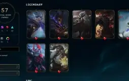Conta Lol 57 Skins Prata IV