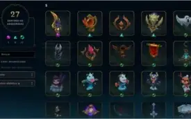 Conta LOL GOLD IV SOLO/FLEX/TFT