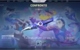 Conta valorant diamante 2 faca da jett vandal saqueadora etc