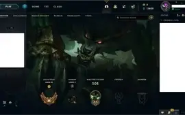 CONTA LOL GOLD III COM 10 SKINS