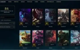 Conta de lol
