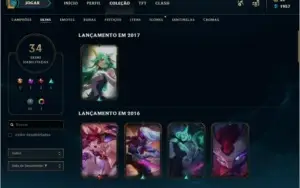 Conta league of legends gold 2 115champions