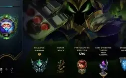 Conta platina 4 todos campeões 264 Skins!!