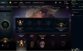 vendo conta de lol gold 1