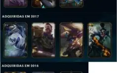 vendo conta de lol gold 1