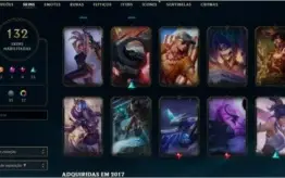CONTA 2013 PLAT 4 SKINS VITORIOSAS DESDA S3 TODOS CAMPEÕES