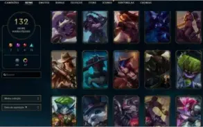CONTA 2013 PLAT 4 SKINS VITORIOSAS DESDA S3 TODOS CAMPEÕES