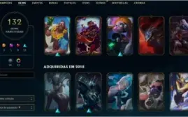 CONTA 2013 PLAT 4 SKINS VITORIOSAS DESDA S3 TODOS CAMPEÕES