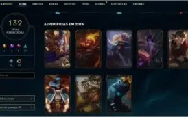 CONTA 2013 PLAT 4 SKINS VITORIOSAS DESDA S3 TODOS CAMPEÕES